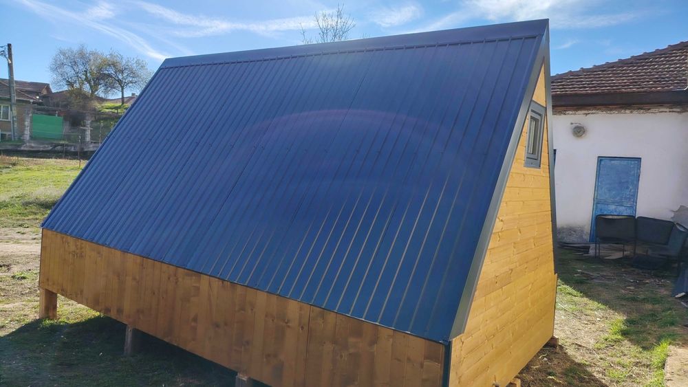 Малка преместваема алпийска къщичка