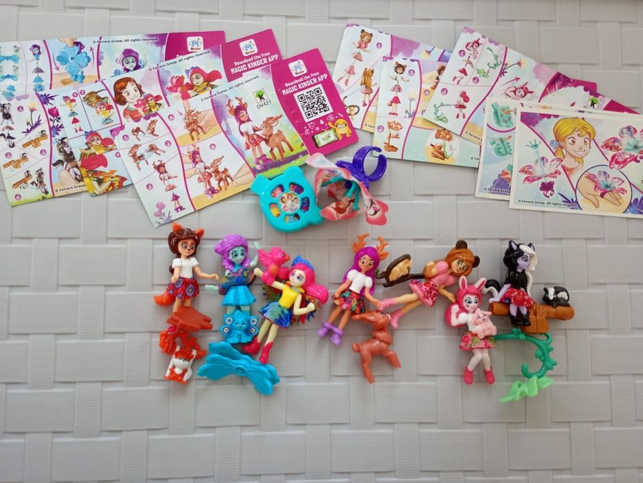 Barbie disney enchantimals  kinder