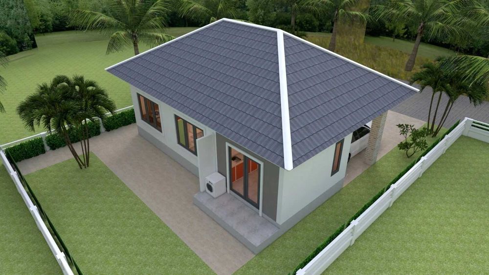 НА ИЗПЛАЩАНЕ - Евтина сглобяема къща с 3 спални, 77 кв. м