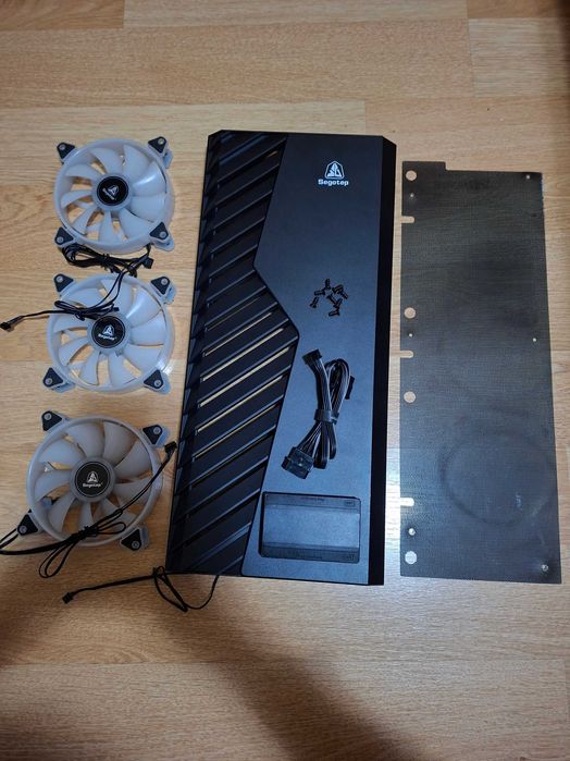 Kit carcasa Segotep Nova V1 ARGB (ventilatoare, front panel, hub)