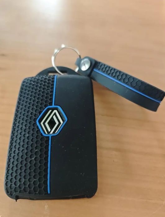 Husa pentru cheie card albastra utilizata