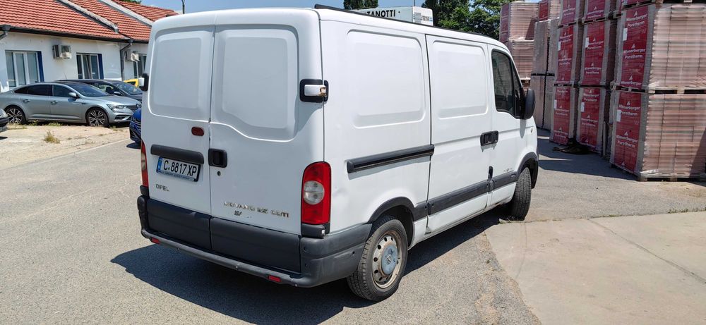 Бус OPEL MOVANO, година на производство 2005г. , бял , Дизел