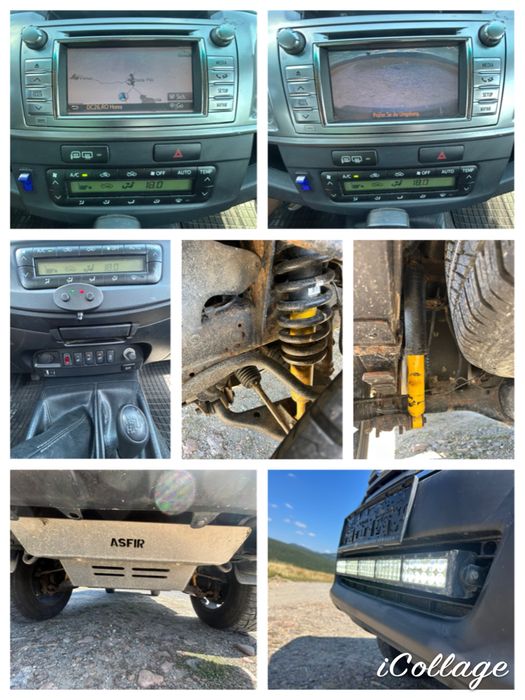 Toyota Hilux 3.0 D-4D ~ Suspensie Old Man Emu +5 ~ Piele - Scut motor ASFIR