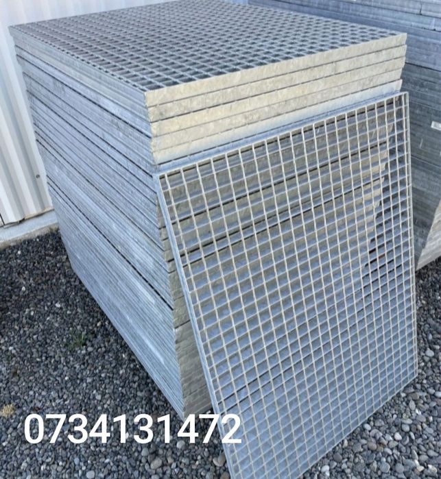 Trepte metalice zincate