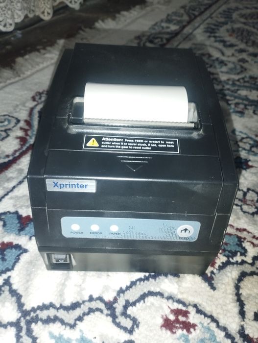 X printer чек чикарувчи аппарат