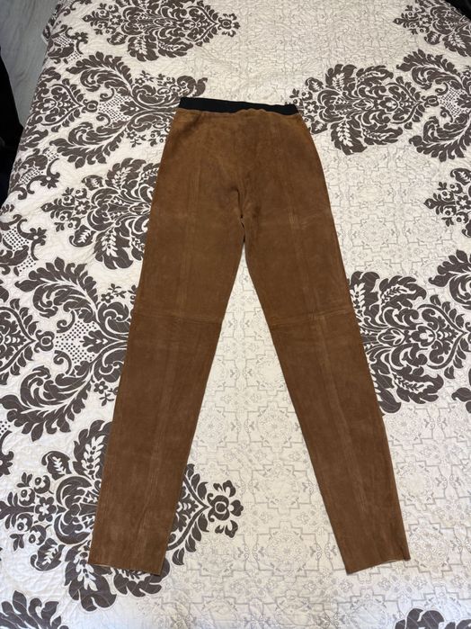 Pantaloni dama de piele noi