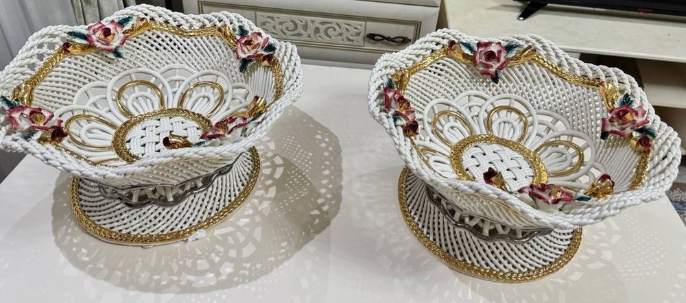 Уникальные венецианские вазы Telli ручной работы