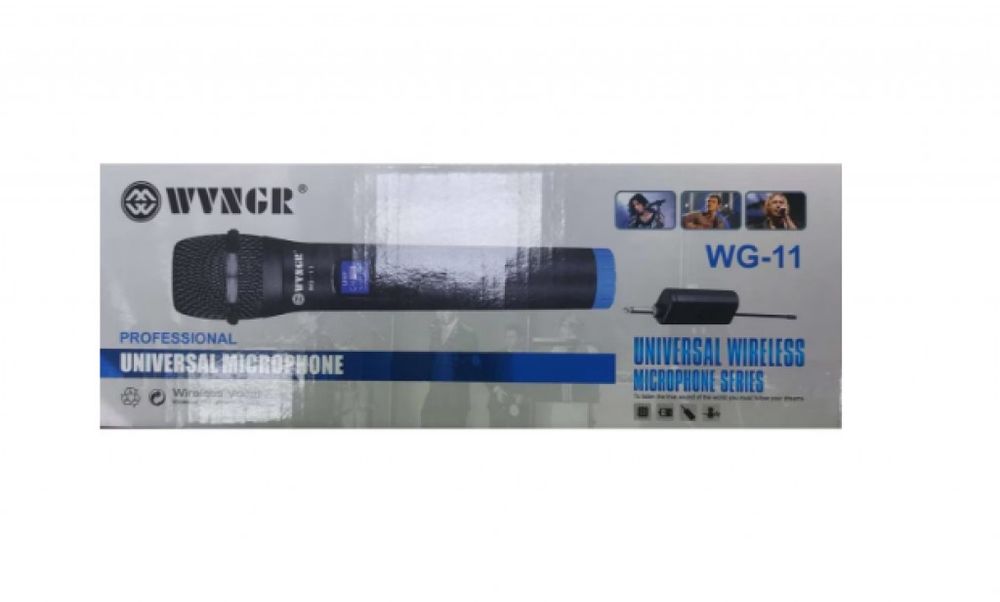 Професионална система WVNGR WG-11,безжичен микрофон