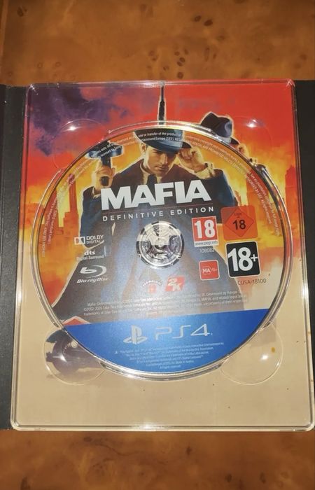 СРОЧНО продаю диск пс4/ пс5 Mafia trilogy