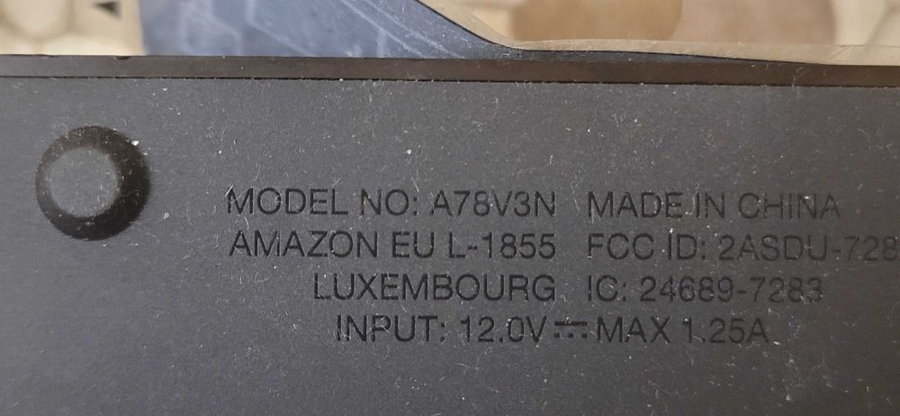 Mediaplayer Amazon Fire TV model A78V3N  Cube, Control vocal, 16 GB, Wifi 6, 4K Ultra HD, Negru nou