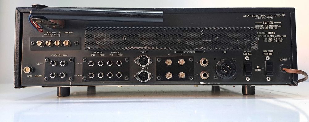 AKAI AA 8080 amplituner cu scala ace analog vintage amplificator TOP