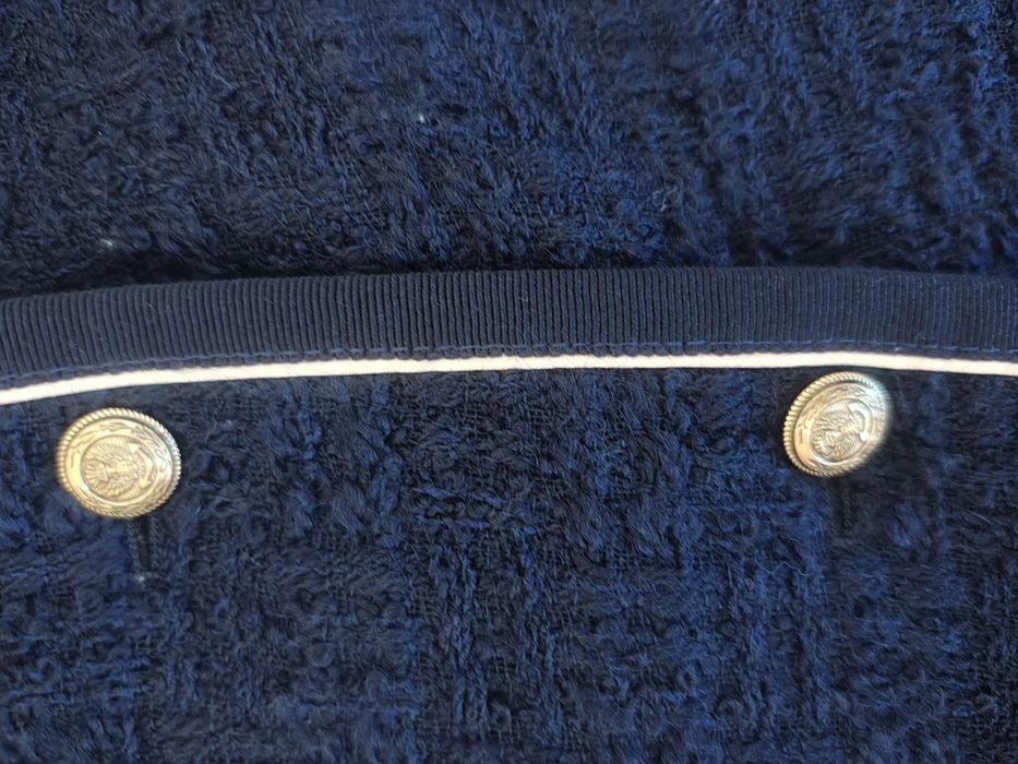 Fusta petrecuta clasica elegantă lana mohair și mătase