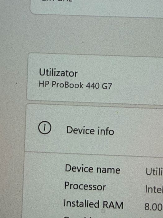 Laptop Hp ProBook