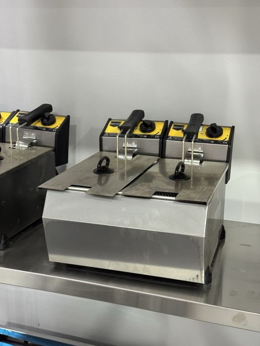 Фритюрница friturnitsa 5 letr va 5+5 Fre kfc aparad kefsi aparad frie