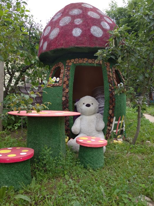 Детский домик,грибок,разборный,