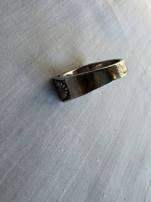 Inel barbatesc din argint