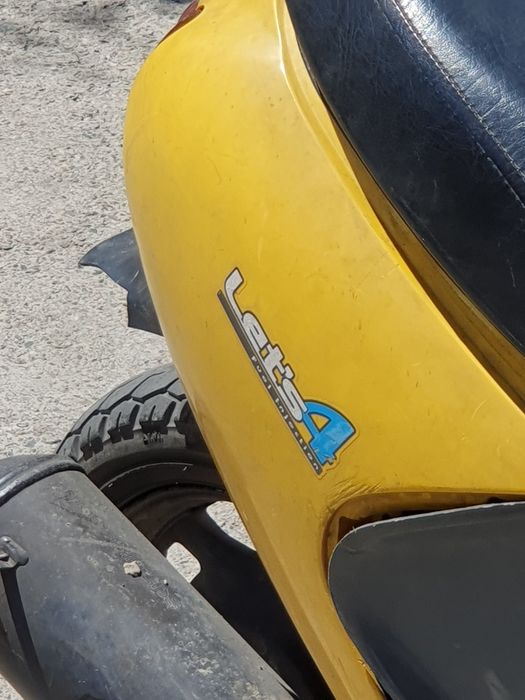 Suzuki let's 4 мопед