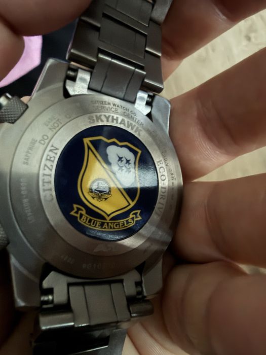 Citizen titan skyhawk blue angels