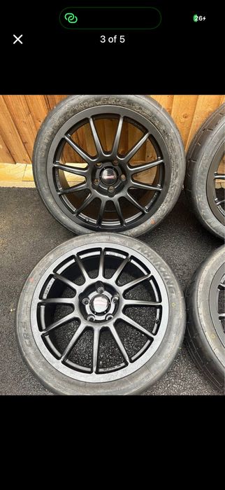 Джанти Team Dynamics 17 5x114.3 Matt Black