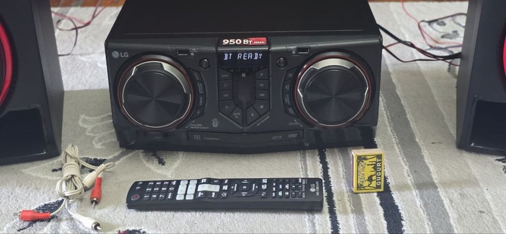 Lg муз центр, Dvd, Mp3, Cd, Bluethooth, Usb, Cl 65 dk