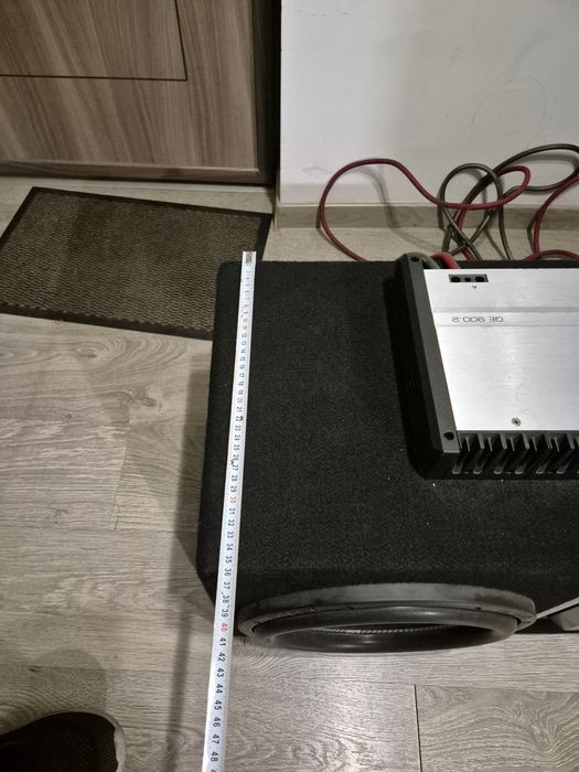 Boxe auto Gladen cu amplificator QuantumQE9002