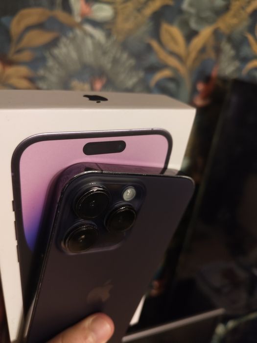 iPhone 14 Pro Max 256gb Deep Purple 100% baterie