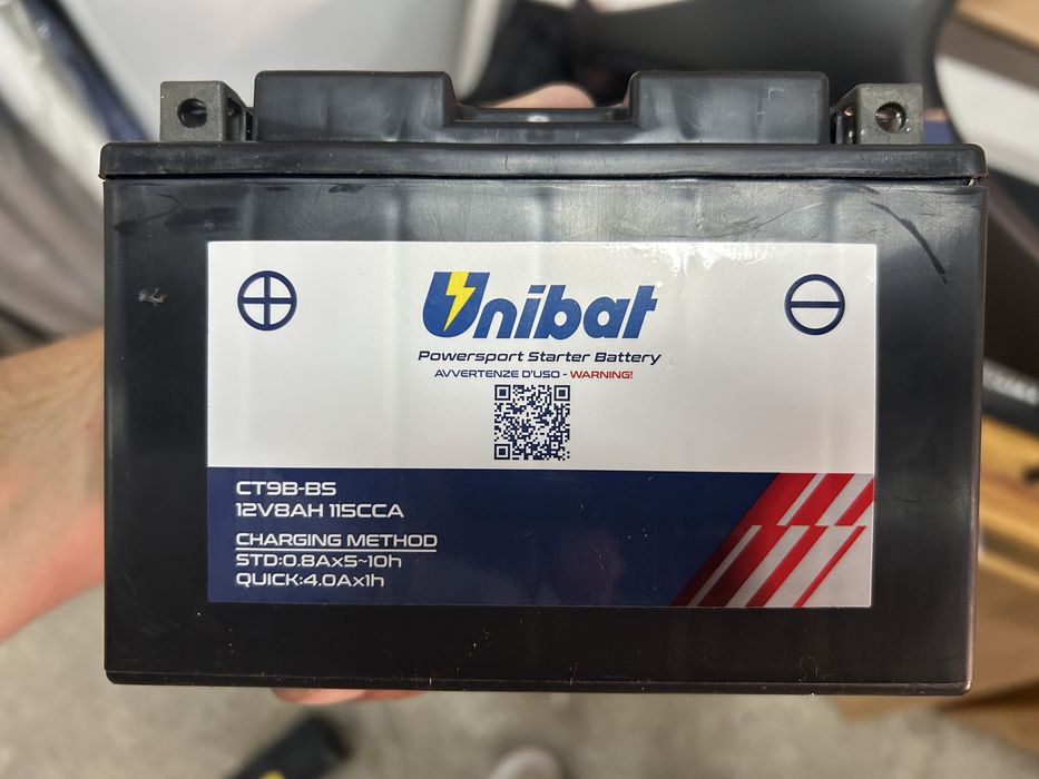 Акумулатор Unibat CT9B-BS, 8A
