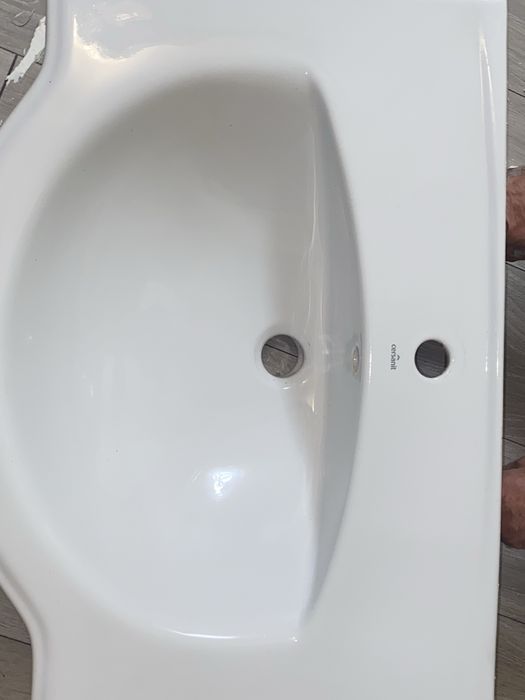 Lavoar EMILIA 70 CERSANIT, alb, portelan,