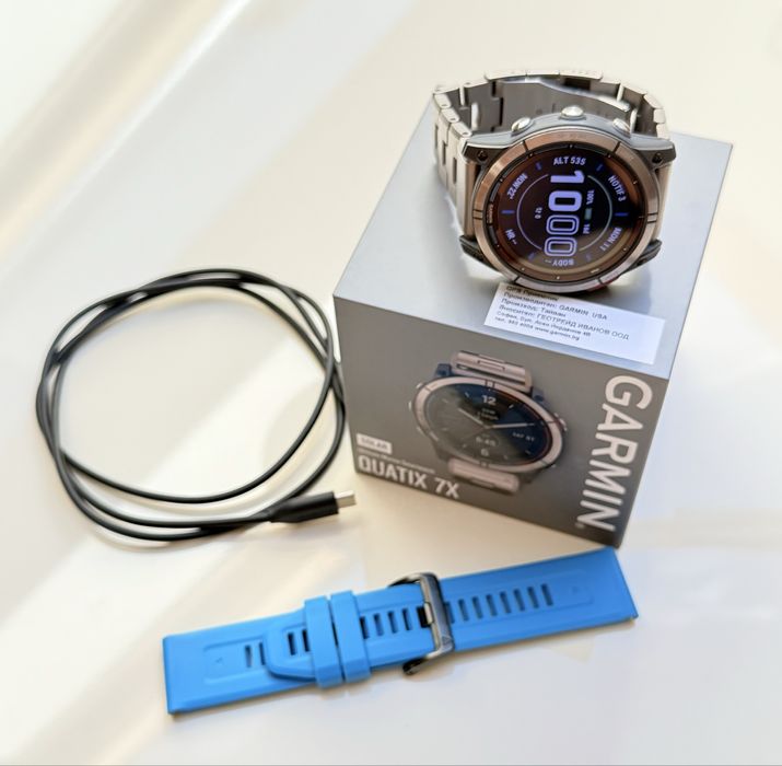 Смарт часовник Garmin 7x solar edition