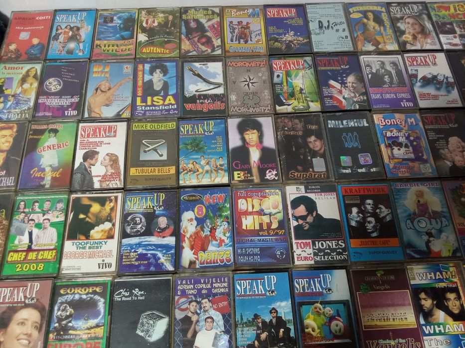 Casete cu manele populara +disco 420 de bucati
