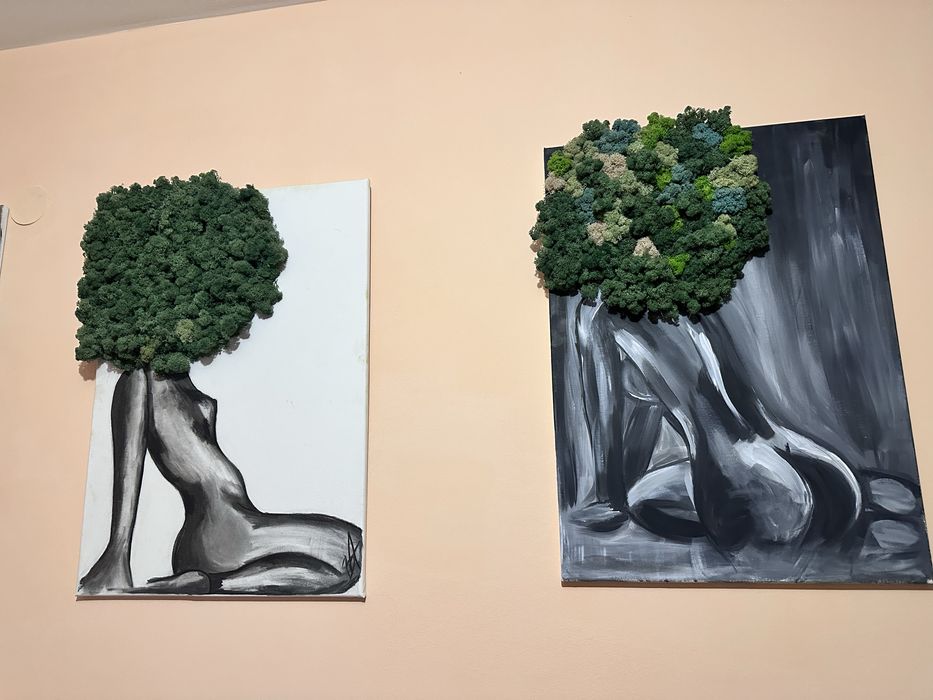 3Д Жива картина със Скандинавски мъх