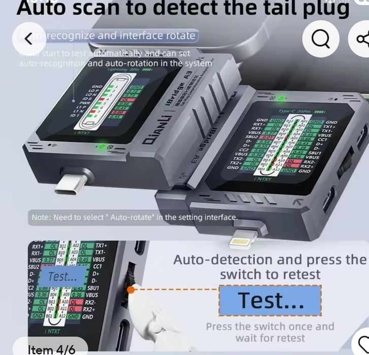 Vand Tester mufe telefoane mobile