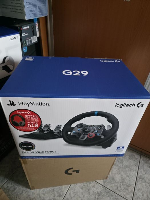 Pachet Gaming: Volan Logitech G29 (Ca Nou) + Căști Astro A10 - Pachet Complet