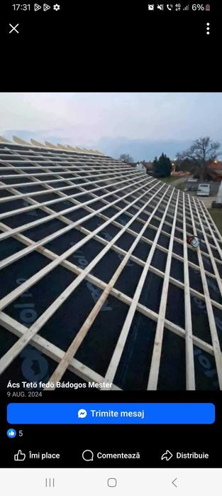 Executam acoperisuri complete sau partiale pentru case