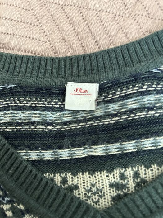 pulover verde s oliver