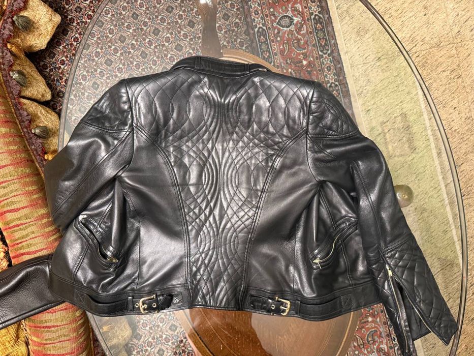 Кожанная куртка GUCCI