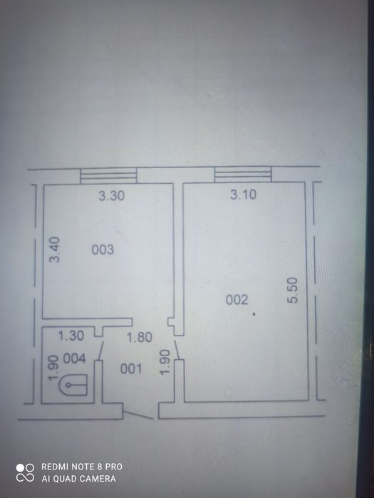 2 Komnatali kvartira