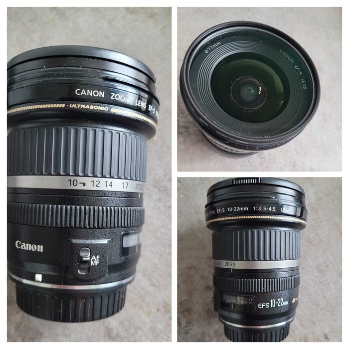 Canon EOS 20D+3 Obiective+Blitz+Filtre + Accesorii + Rucsac + Trepied