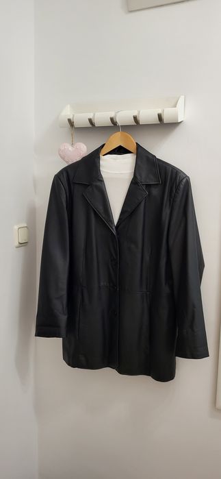 Блейзър от естествена мека кожа