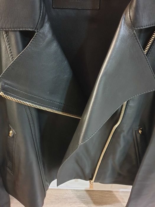 Кожено яке Massimo Dutti