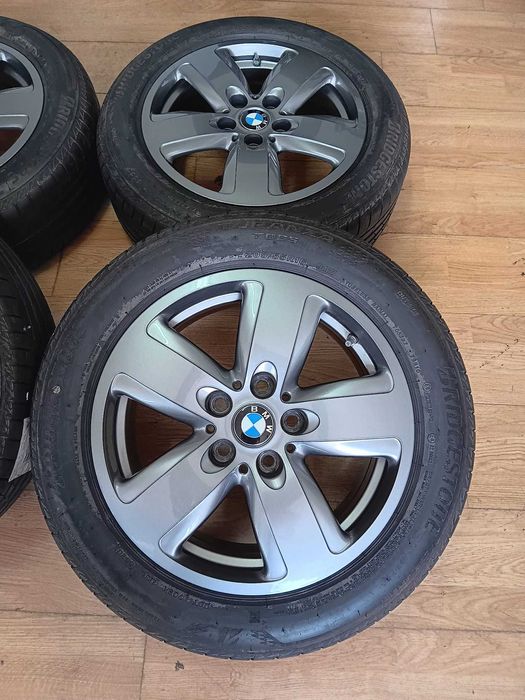 Jante 16 BMW seria 1 F40 seria 2 F44 cu senzori și anvelope vară OEM