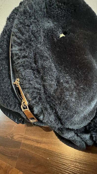 Reducere !Rucsac mare blana neagra