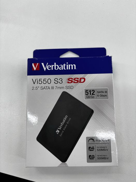 512 GB SSD Вътрешен диск Verbatim Vi550 S3