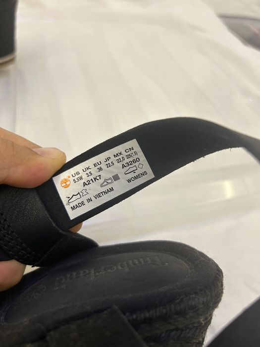Босоножки Timberland на танкетке 36 размер