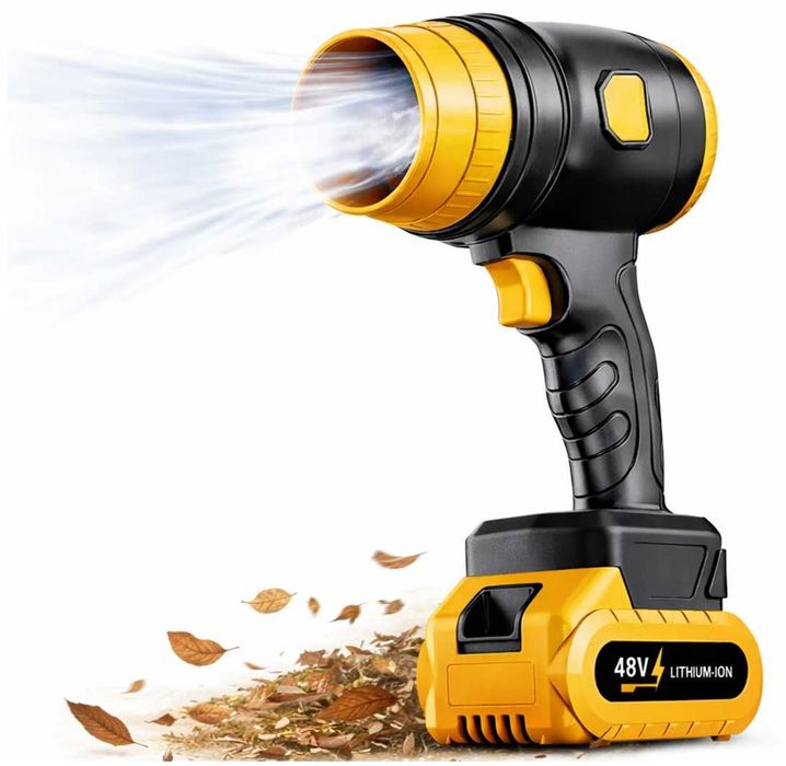 Преносима турбо духалка 1050W, Li-Ion батерия 48V