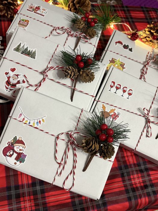 Новогодние подарочные боксы