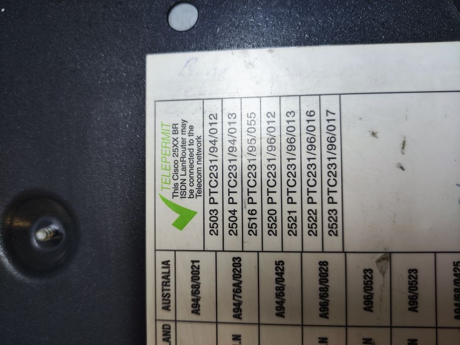 Cisco 2520, 2960. Читайте описание!