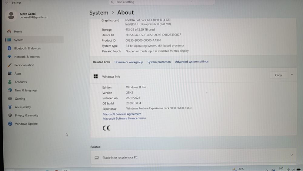 Laptop Lenovo Legion y530