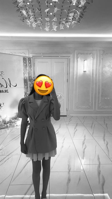 Костюм-юбка, двойка.