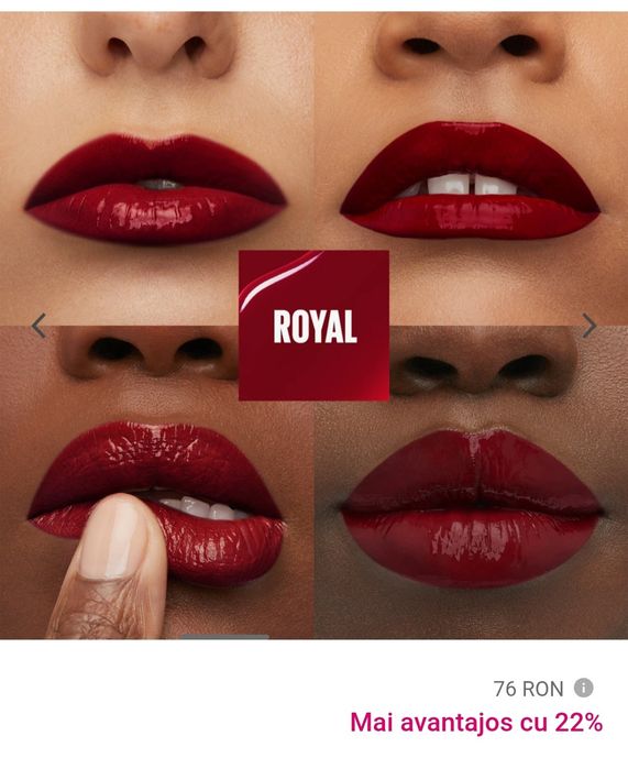 Ruj lichid persistent Maybelline Vinyl